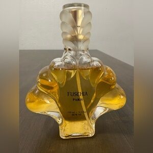 vintage Fuschia Paris collectible perfume associated w Francesco Smalto's Donna